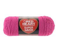 Fil Coats Red Heart Super Saver Yarn Solid-Shocking Pink
