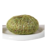 Fil coloré for tricot à la main, écharpe, pull, manteau for femmes, vêtements, bricolage, fil de laine au Crochet, moelleux, 100g(Color-11)