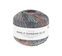 Fil complément à tricoter Creative Make It Rainbow Glitz - Rico Design(...) - 02 Blanc 02 Blanc G