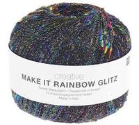 Fil complément à tricoter Creative Make It Rainbow Glitz - Rico Design(...) - 01 Noir 01 Noir G