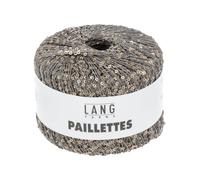 Fil Complément Paillettes - Lang Yarns. Color : 0003 Gris Gris