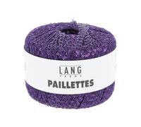 Fil Complément Paillettes - Lang Yarns. Color : 0047 Violet Violet
