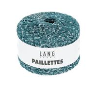 Fil Complément Paillettes - Lang Yarns. Color : 0088 Vert Vert