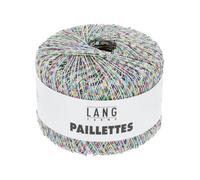 Fil Complément Paillettes - Lang Yarns. Color : 0101 Multicolore Multicolore