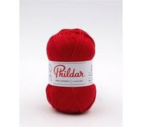 Fil coton à tricoter PHIL COTON 3 - Phildar - PPSC - certifié Oeko-Tex(...) - Cerise Rouge Cerise Rouge G