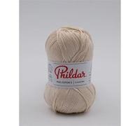 Fil coton à tricoter PHIL COTON 3 - Phildar - PPSC - certifié Oeko-Tex(...) - Ecru Ecru G