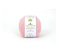 Fil Coton Recy co Vita 3mm 100g Tricot Et Crochet Col. 004 Rose
