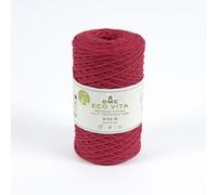 Fil Coton Recy co Vita 4mm 250g Col. 05 Rose Rouge