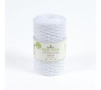 Fil Coton Recy co Vita 4mm 250g Col. 100 Blanc
