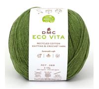 Fil coton recyclé DMC Eco Vita - Vert - 100 g 018