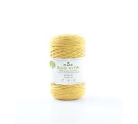 Fil Coton Recyclé Eco Vita 4mm 250g Col. 09 jaune