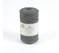 Fil Coton Recyclé Eco Vita 4mm 250g Col. 12 gris