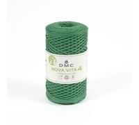 Fil Coton Recyclé Eco Vita Metallic 4mm Col. 08 Vert