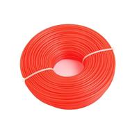 Fil Coupe Bordure 2.4mm/2.7mm/3mm 1LB ligne de tonte en Nylon rond/carré débroussailleuse coupe-bordure fil coupe gazon tête Long rouleau fil de tonte(Square 2.7mm)