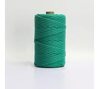 Fil Crochet,Pelote Laine Grosse Maille 5mm * 100m Cordon macramé cordon de corde for suspension murale cintres tricoter décréation maison(13)