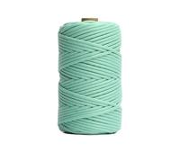 Fil Crochet,Pelote Laine Grosse Maille 5mm * 100m Cordon macramé cordon de corde for suspension murale cintres tricoter décréation maison(12)