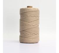 Fil Crochet,Pelote Laine Grosse Maille 5mm * 100m Cordon macramé cordon de corde for suspension murale cintres tricoter décréation maison(11)