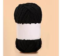 Fil Crochet,Pelote Laine Grosse Maille Rouleau de 50 g fil velours arctique couleur grossière tissé à la main for écharpe, chapeau, vêtements, laine épaisse, rayures au crochet(08)