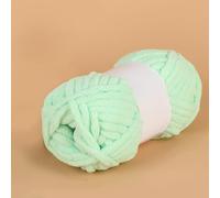 Fil Crochet,Pelote Laine Grosse Maille Rouleau de 50 g fil velours arctique couleur grossière tissé à la main for écharpe, chapeau, vêtements, laine épaisse, rayures au crochet(04)