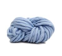 Fil Crochet,Pelote Laine Grosse Maille SUPER CHUNKY FIL MARCH CLOUCHE CLOUVER DE BRANCHE CLOUVERTURE VOLÊTURE ROVING for DES COUVERTURE CROCHET LA MAIN Chandails Chapeaux Tapis(Sky blue)