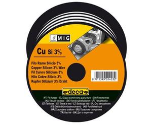 Fil CuSi3 Ø 0,8 mm pour soudure Brazing MIG bobine de 800 grs