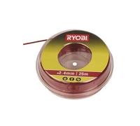 Ryobi – Bobine de fil rond RAC134 – 2,4 mm x 25 m – Rouge – Universel