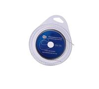 Fil d'acier de pêche 7 brins de Fil de pêche en Acier Inoxydable de Leader tressé recouvert de Plastique 5 Tailles[40 lbs]
