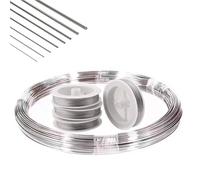 Fil d'acier inoxydable 0.02-3.0mm, corde de perles, fil pêche for collier à faire soi-même, Bracelets, résultats fabrication bijoux(0.05mm X 100M)