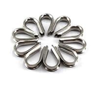 Fil d'acier inoxydable 304 Corde Dé à Coudre, câble dés à coudre Gréement, M5 20 pièces