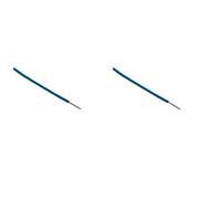 Fil d'alimentation électrique HO7V-U 1,5mm² Bleu - 25m (Lot de 2)