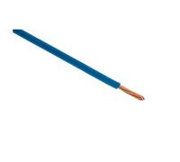 Fil d'alimentation ?lectrique HO7V-R 6 Bleu - 5m