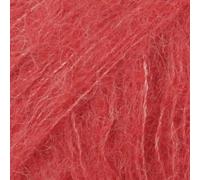 Laine alpaga et soie moelleuse, gouttes de soie d'alpaga brossée, légère et chaude, 25,5 g, 130 m par pelote (06 corail)