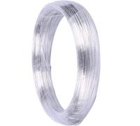 Fil d'aluminium à 99,99% - 1 m de longueur, 0,1 à 1 mm de diamètre for le bricolage, le travail des métaux et l'électronique.(1mm)