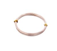 fil d'aluminium artisanat argent, Fil d'aluminium multicolore 1-2mm 5-10m for la fabrication de bijoux à bricoler soi-même, accessoires(Khaki,1mm 10m)