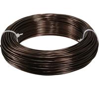 Fil d'aluminium brun Floristik Schmuck Fil pour bricolage Ø2mm 60m 500g