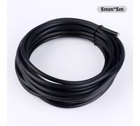 Fil d'aluminium en forme de bonsaï de jardin,1.0mm,1.5mm,2.0mm,3mm,4mm,5mm,noir,six TANfor jardin et plante dépasse - Type 5mm