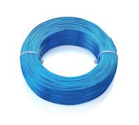 Fil d'aluminium for la conception de bijoux, fabrication colliers et bracelets à faire soi-même, 0.8mm 1mm 1.5mm 2mm 3mm, perles douces, couleur bonsaï, fil lunette artisanal(DeepSkyBlue,1mm 200m)