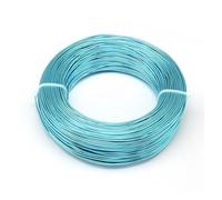 Fil d'aluminium for la conception de bijoux, fabrication colliers et bracelets à faire soi-même, 0.8mm 1mm 1.5mm 2mm 3mm, perles douces, couleur bonsaï, fil lunette artisanal(DarkTurquoise,1.5mm 100m)