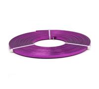 Fil d'aluminium imprimé plat, 10 m/Lot, 5x1mm, matériaux artisanaux de couleur, bricolage bracelets et colliers for femmes, fabrication bijoux(BYHLX 022 10M)