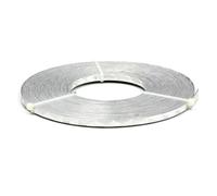 Fil d'aluminium plat imprimé triangle 10 m/Lot 5x1mm, matériaux artisanaux or/argent, fabrication de bijoux for bracelets et colliers(BSJLX 10M silver)