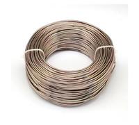 Fil d'aluminium pliable, 500g, 0.8/1/1.2/1.5/2/3/2.5/3.5/4mm, fournitures for la fabrication de bijoux, colliers, Bracelets, artisanat(Camel,1.2mm 140m)