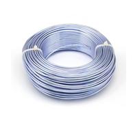 Fil d'aluminium pliable, 500g, 0.8/1/1.2/1.5/2/3/2.5/3.5/4mm, fournitures for la fabrication de bijoux, colliers, Bracelets, artisanat(Lilac,1.2mm 140m)