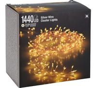 Fil d'argent CLUSTER Lights - 1440 LED / 14,4m