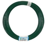 Fil d'attache plastifié vert - 50 m - Ø2 mm - Métal - FILGRAF