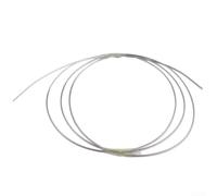 Fil de Argenté 1.6MM-2.9M pour Guitare Électrique Fil de Argenté | Couleur argentée élégante, propriétés mécaniques fortes, thermostable, largeurs variées, pour facile à poser(2.2MM)