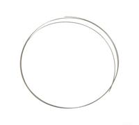 Fil de Argenté 1.6MM-2.9M pour Guitare Électrique Fil de Argenté | Couleur argentée élégante, propriétés mécaniques fortes, thermostable, largeurs variées, pour facile à poser(1.6MM)