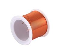 Fil de bobine de cuivre de 50 m, diamètre 0,1 mm, fil de cuivre nu massif 35-40, fil de cuivre à haute ductilité