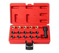 Fil de bougie - Filet de bougie Tapping Set de vis | Kit de vis de coupe pour prise automobile portable, outil de réparation pour camion, suvv, petite voiture et rip