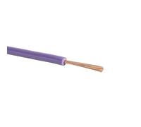 Fil de branchement flexible isolé en PVC multicolore 16 AWG, 300/500 V, longueurs de 5 à 10 mètres(Purple,10m)