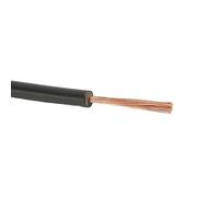 Fil de branchement flexible isolé en PVC multicolore 20 AWG, 300/500 V, longueurs de 5 à 10 mètres(Black,10m)
